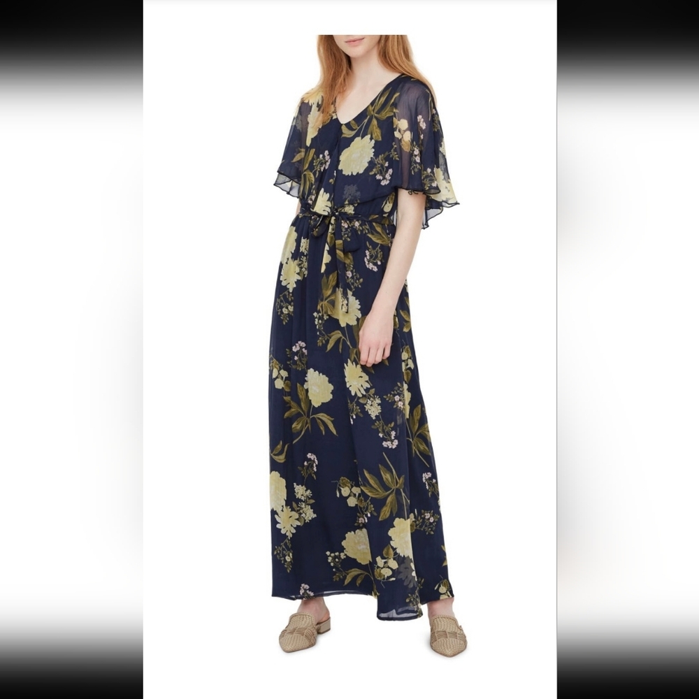 Floral Navy Dress